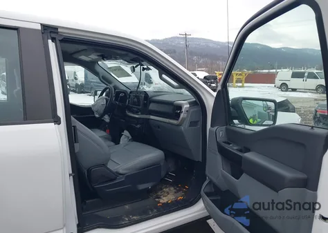 2021 Ford F-150 Xl z USA, uszkodzony, nr VIN 1FTEX1CB7MFB43647